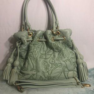 Isabella Fiore leather bag with shoulder strap